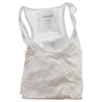 Bamboo Racer Tank - White