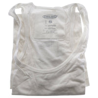 Bamboo Racer Tank - White