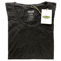 Bamboo Scoop Tee - Charcoal