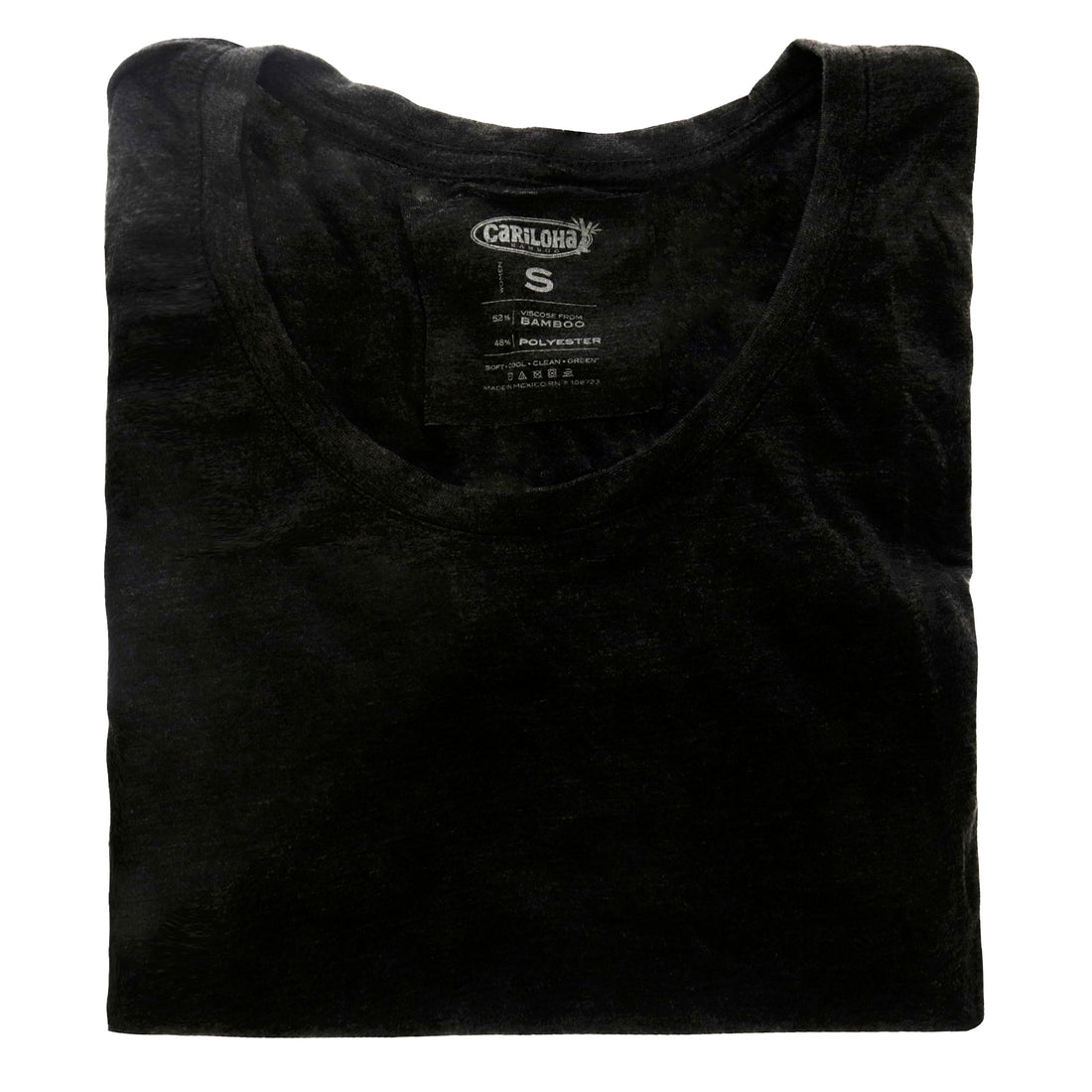 Bamboo Scoop Tee - Charcoal
