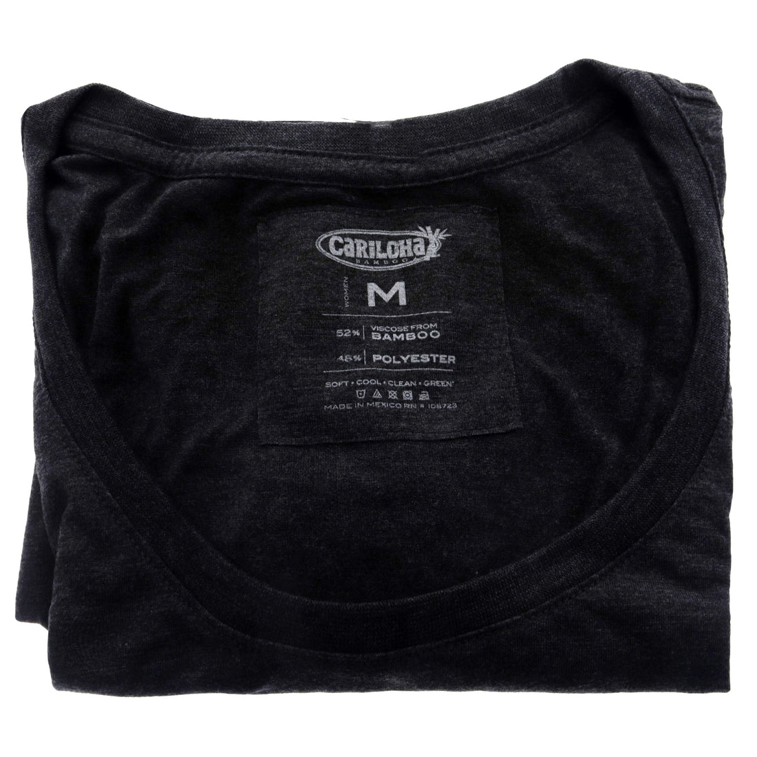 Bamboo Scoop Tee - Charcoal