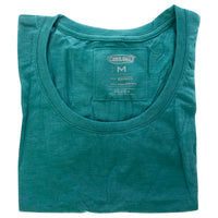 Bamboo Scoop Tee - Tropical Teal Heather