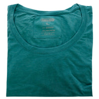 Bamboo Scoop Tee - Tropical Teal Heather