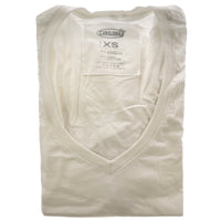 Bamboo V-Neck Tee - White