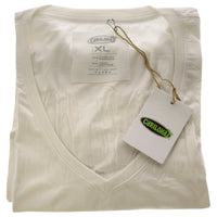 Bamboo V-Neck Tee - White