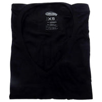 Bamboo V-Neck Tee - Black