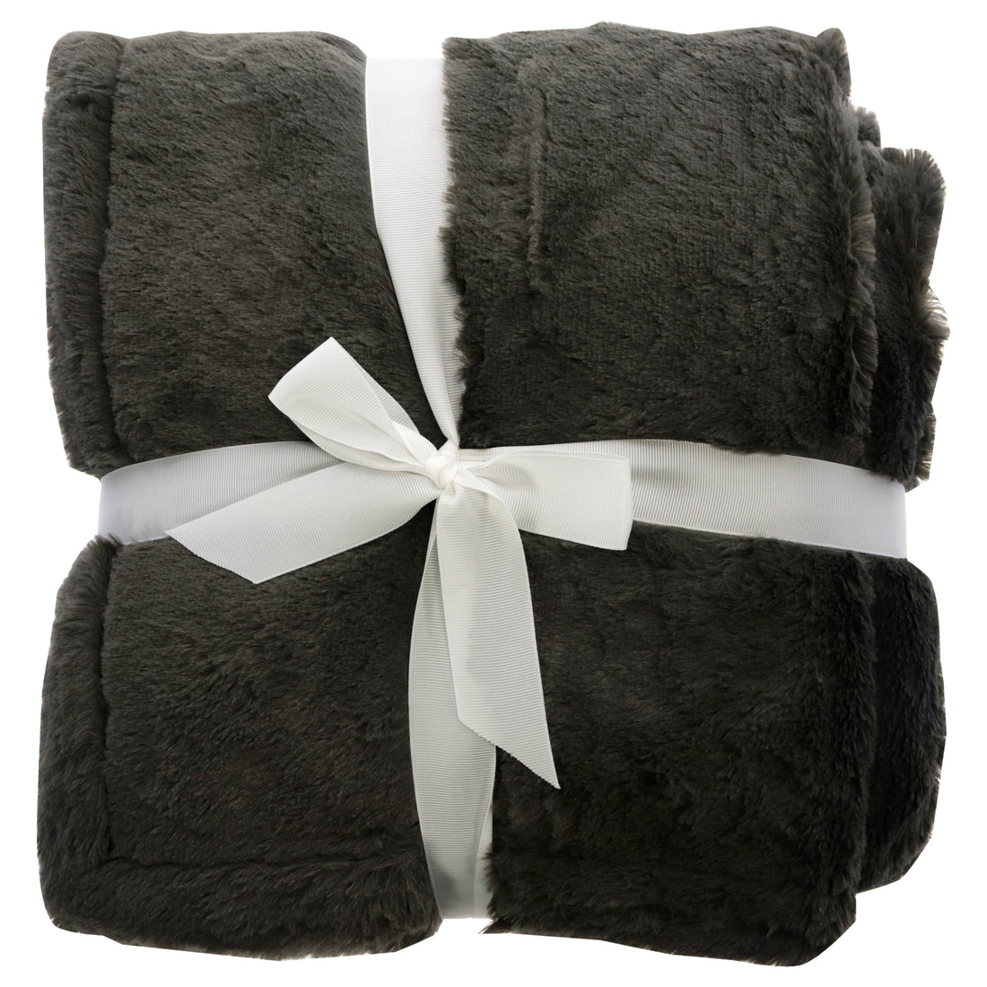 Plush Bamboo Throw Blanket - Onyx