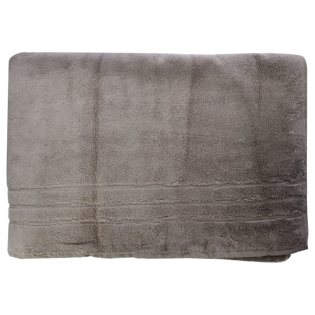 Bamboo Bath Towel - Stone by Cariloha for Unisex - 1 Pc Towel