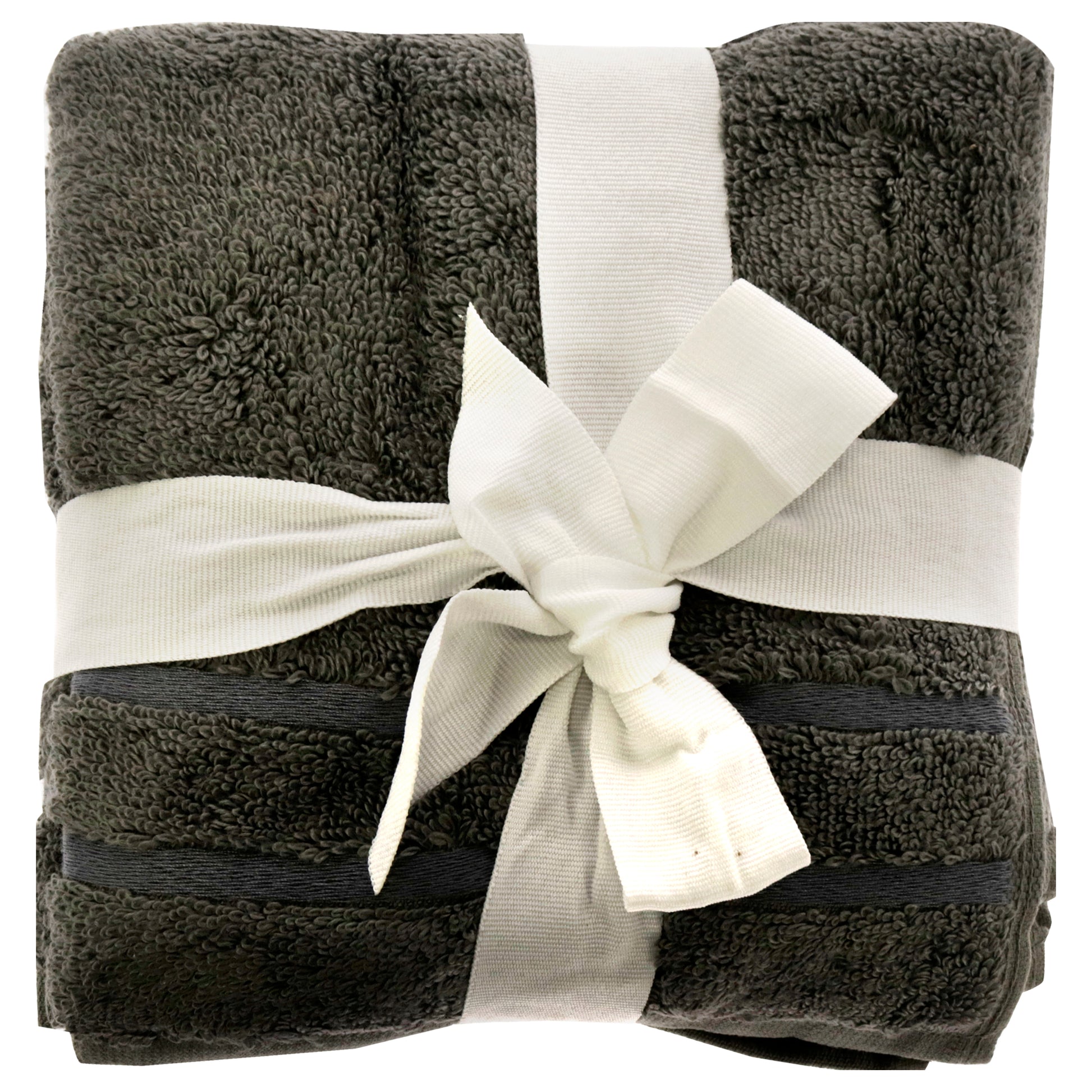 Bamboo Washcloths Set - Onyx