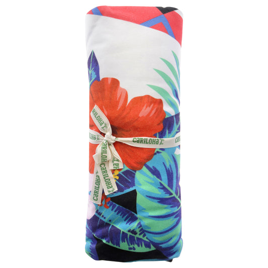 Cariloha Round Bamboo Beach Towel