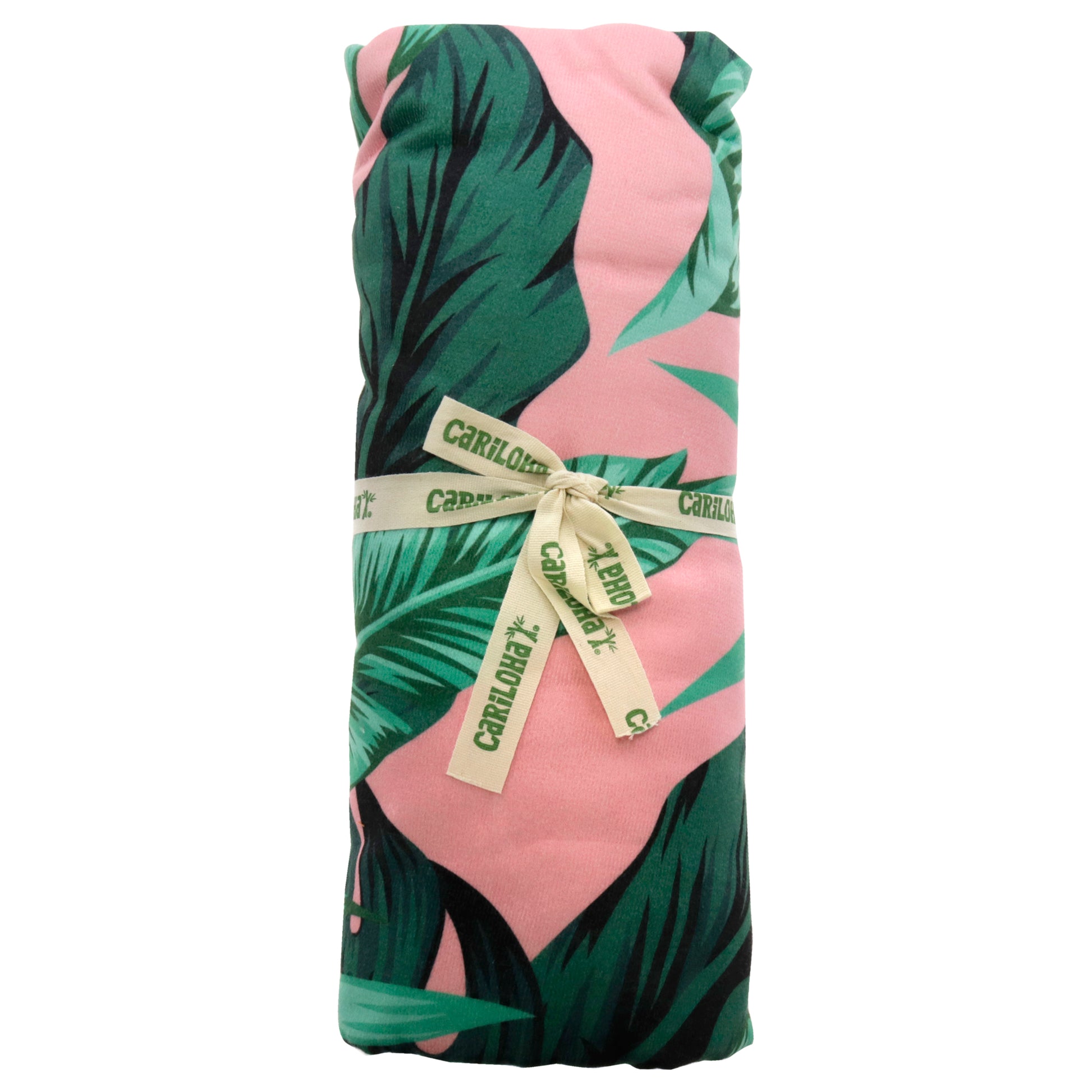 Cariloha Round Bamboo Beach Towel