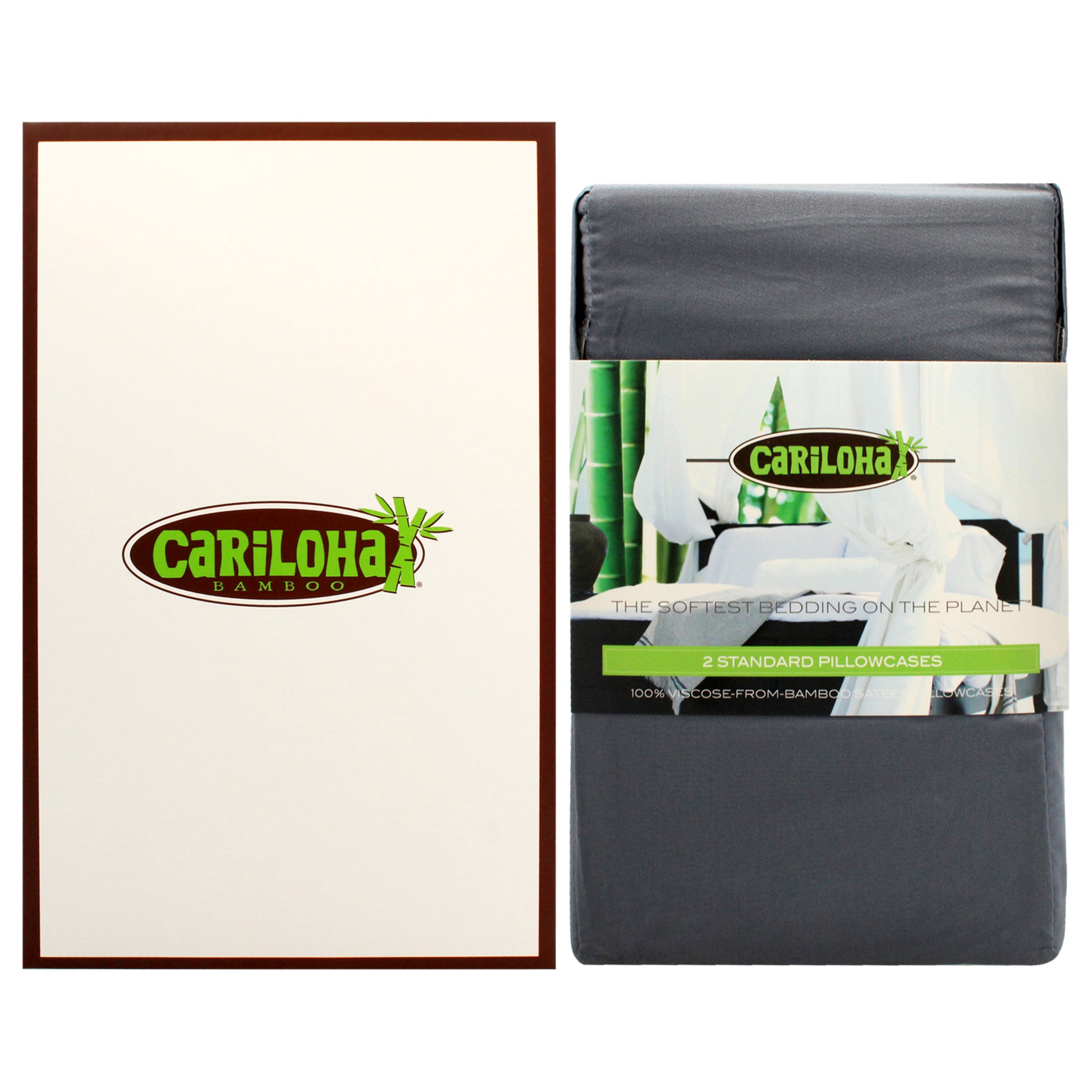 Cariloha Resort Bamboo Pillowcase Set - Blue Lagoon-King