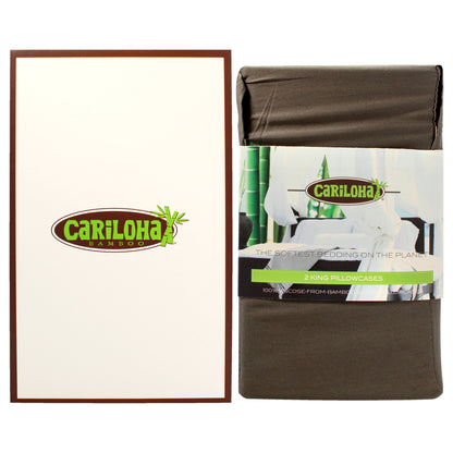 Cariloha Resort Bamboo Pillowcase Set - Blue Lagoon-King