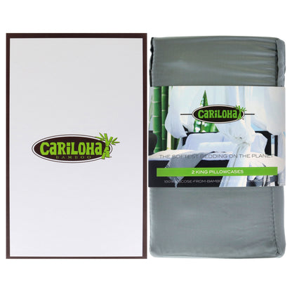 Cariloha Resort Bamboo Pillowcase Set - Blue Lagoon-King