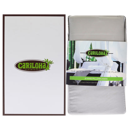 Cariloha Resort Bamboo Pillowcase Set - Blue Lagoon-King