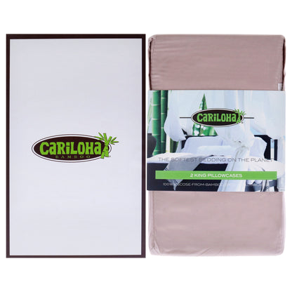 Cariloha Resort Bamboo Pillowcase Set - Blue Lagoon-King
