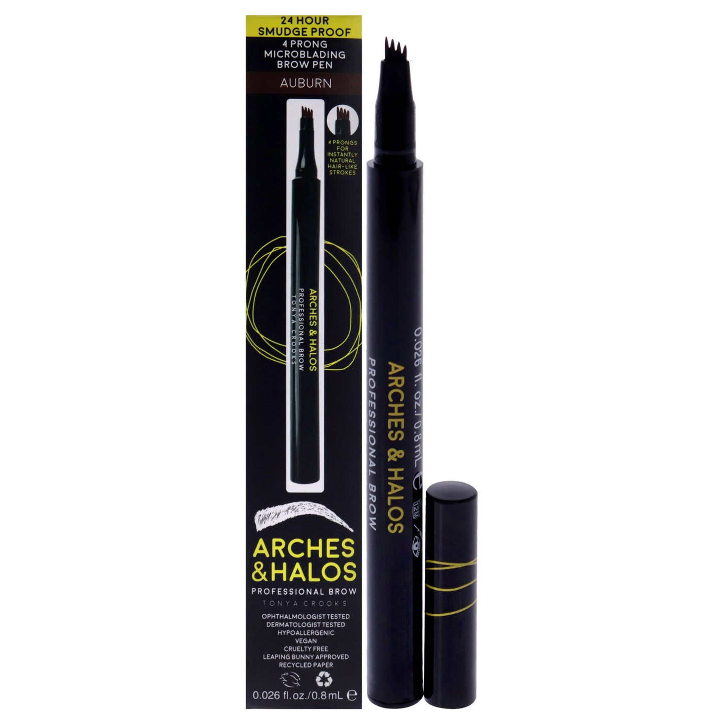 Arches and Halos 4 Prong Microblading Brow Pen