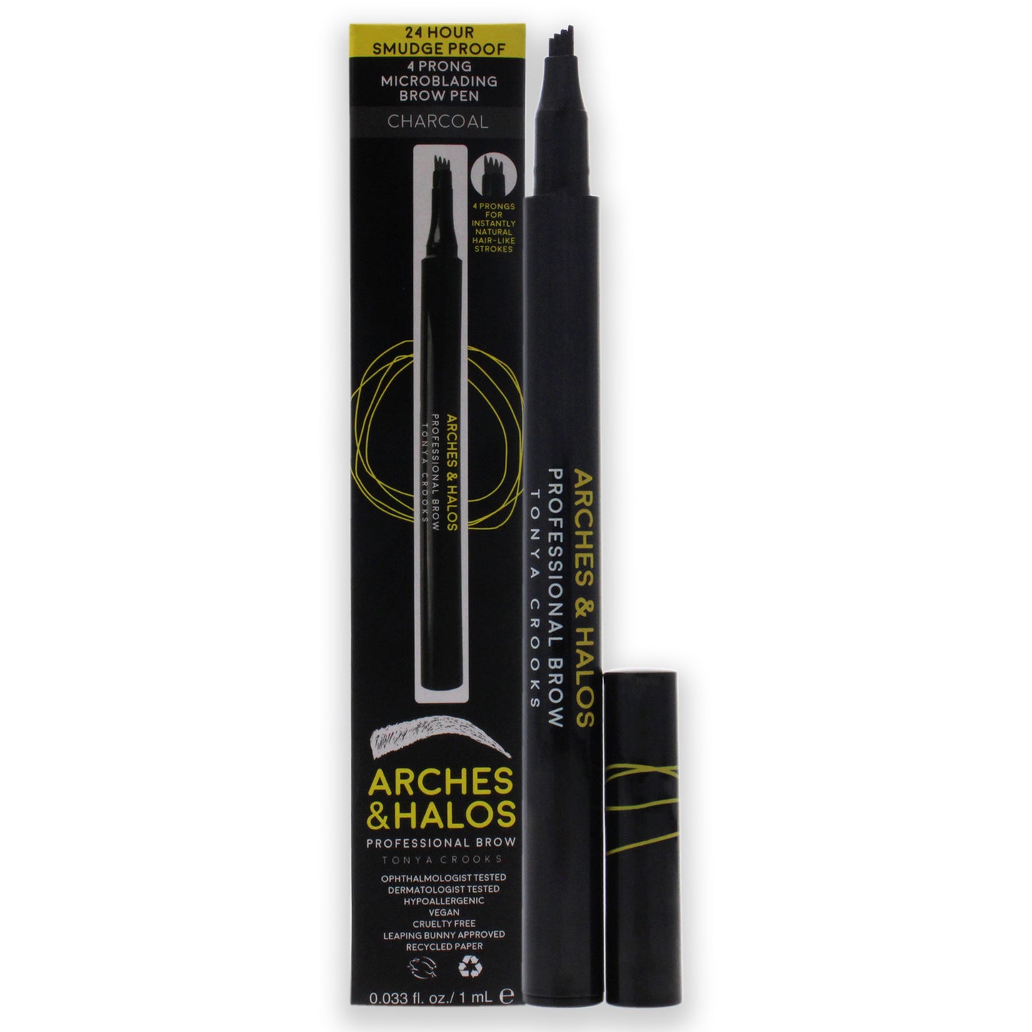 Arches and Halos 4 Prong Microblading Brow Pen