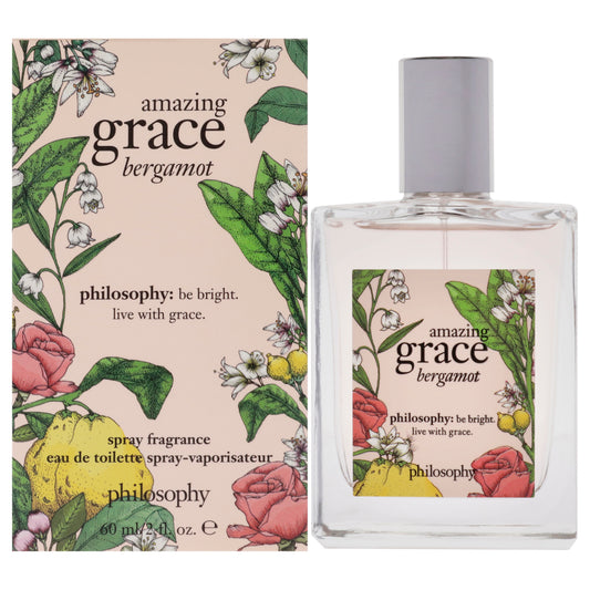 Amazing Grace Bergamot by Philosophy for Women - 2 oz EDT Spray