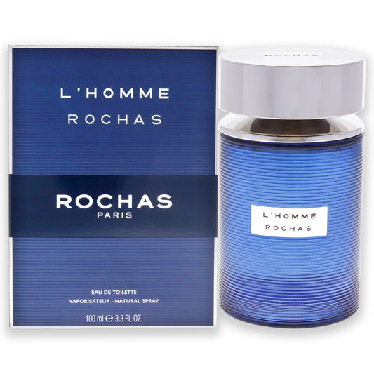 L Homme Rochas by Rochas for Men - 3.3 oz EDT Spray