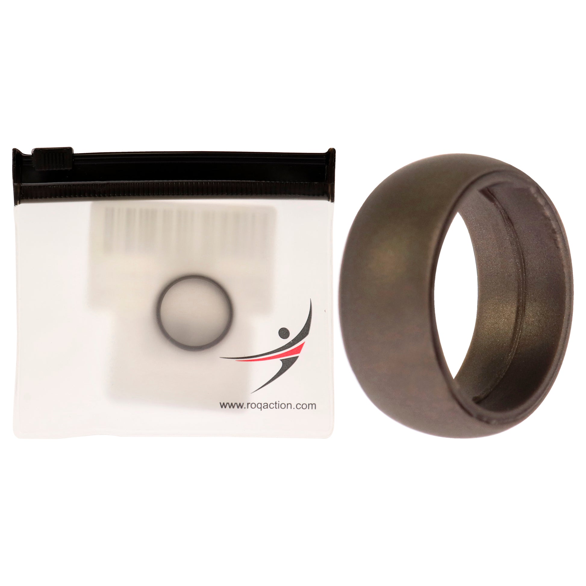 ROQ Silicone Wedding Ring - Grey