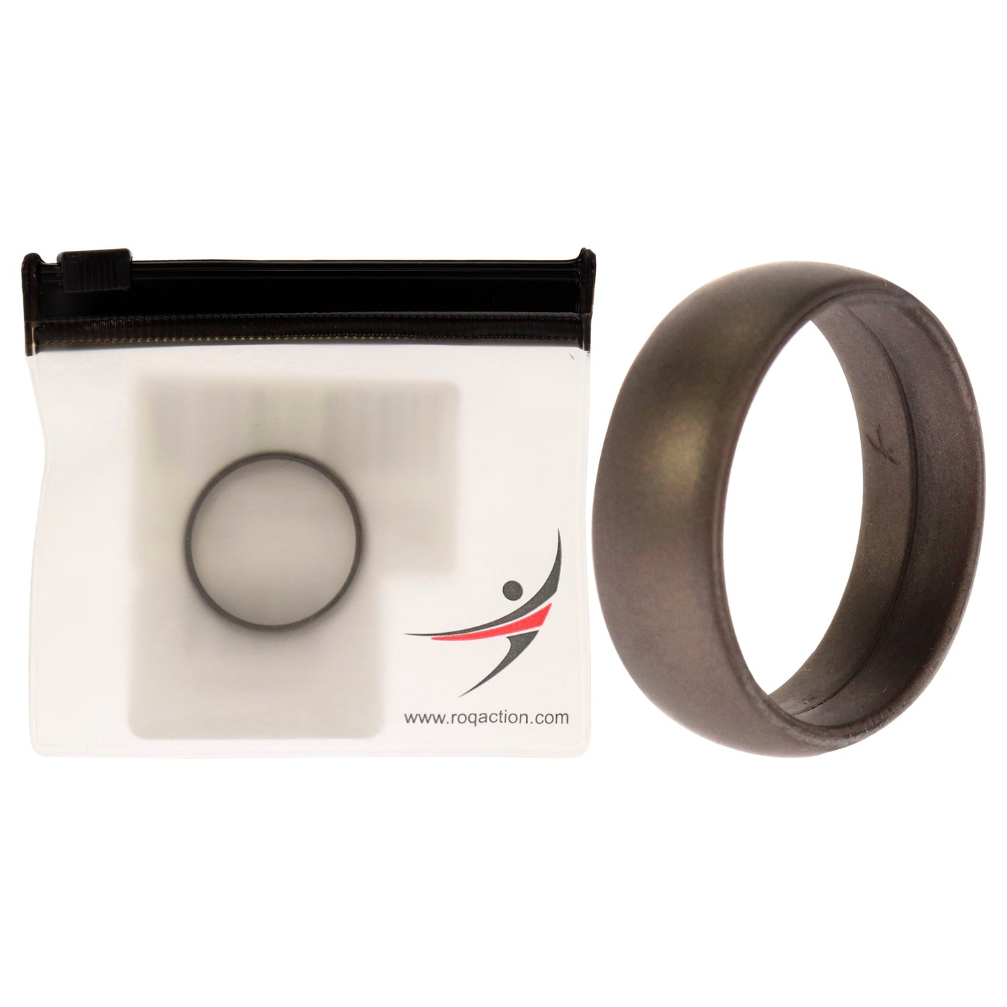 Silicone Wedding Ring - Grey