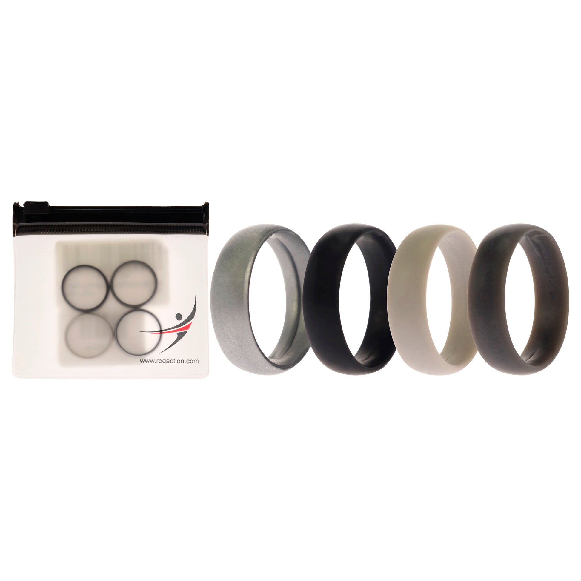 ROQ Silicone Wedding 6mm Smooth Ring