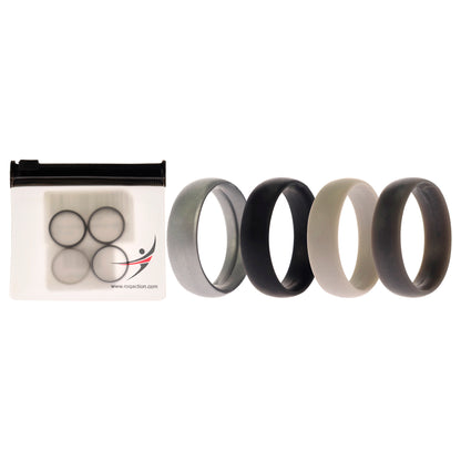 ROQ Silicone Wedding 6mm Smooth Ring