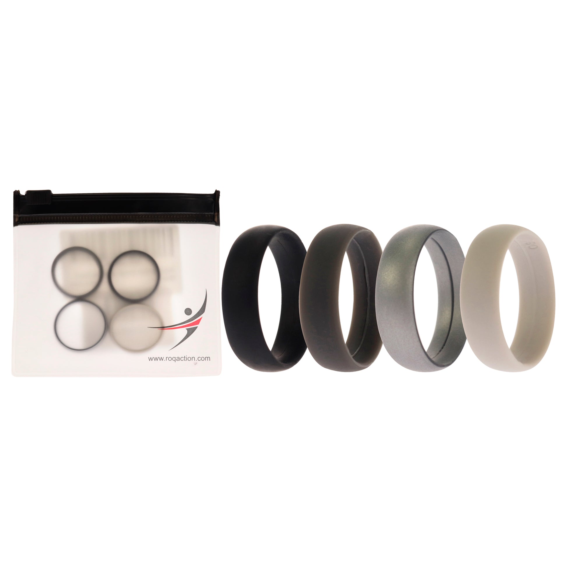 ROQ Silicone Wedding 6mm Smooth Ring