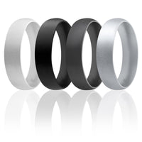 ROQ Silicone Wedding 6mm Smooth Ring