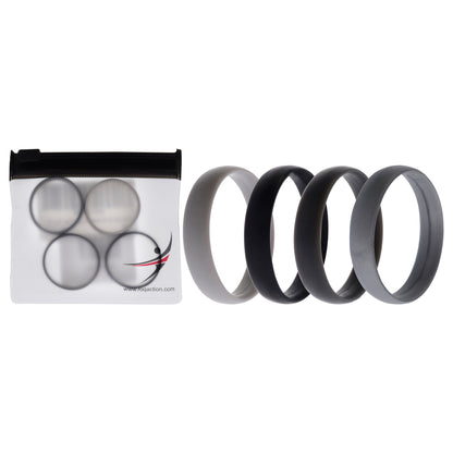 ROQ Silicone Wedding 6mm Smooth Ring