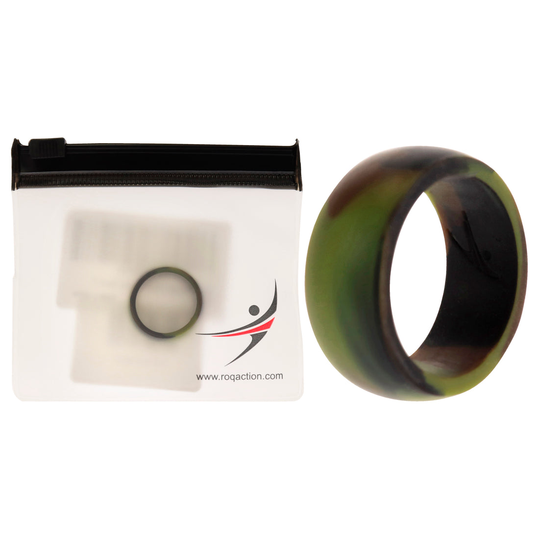 ROQ Silicone Wedding Ring - Camo