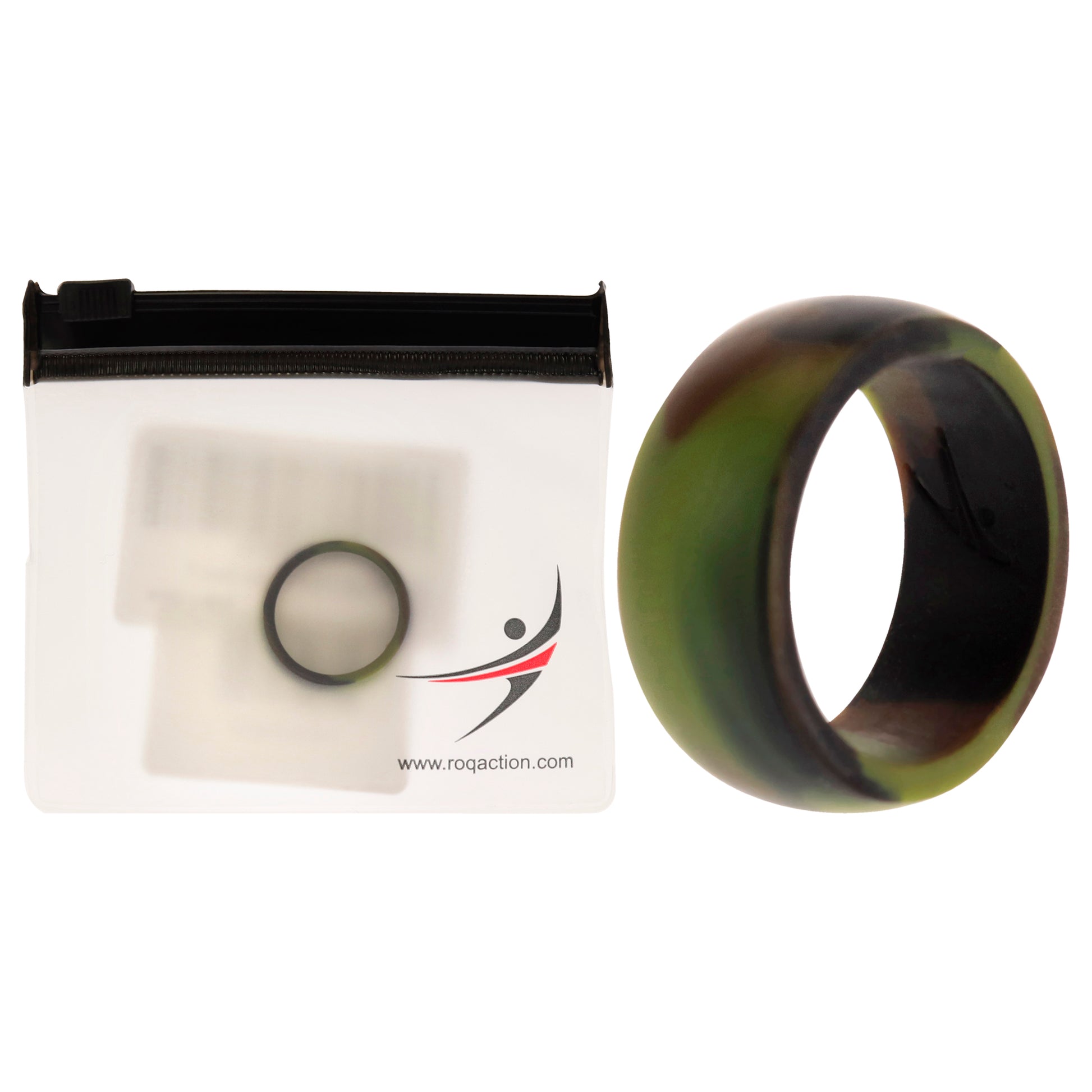 ROQ Silicone Wedding Ring - Camo