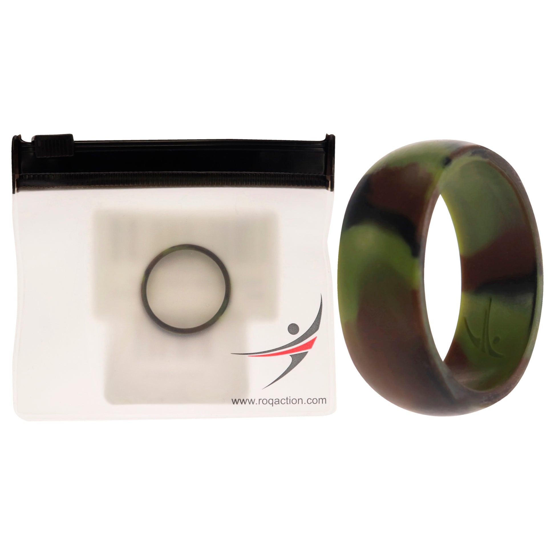 ROQ Silicone Wedding Ring - Camo