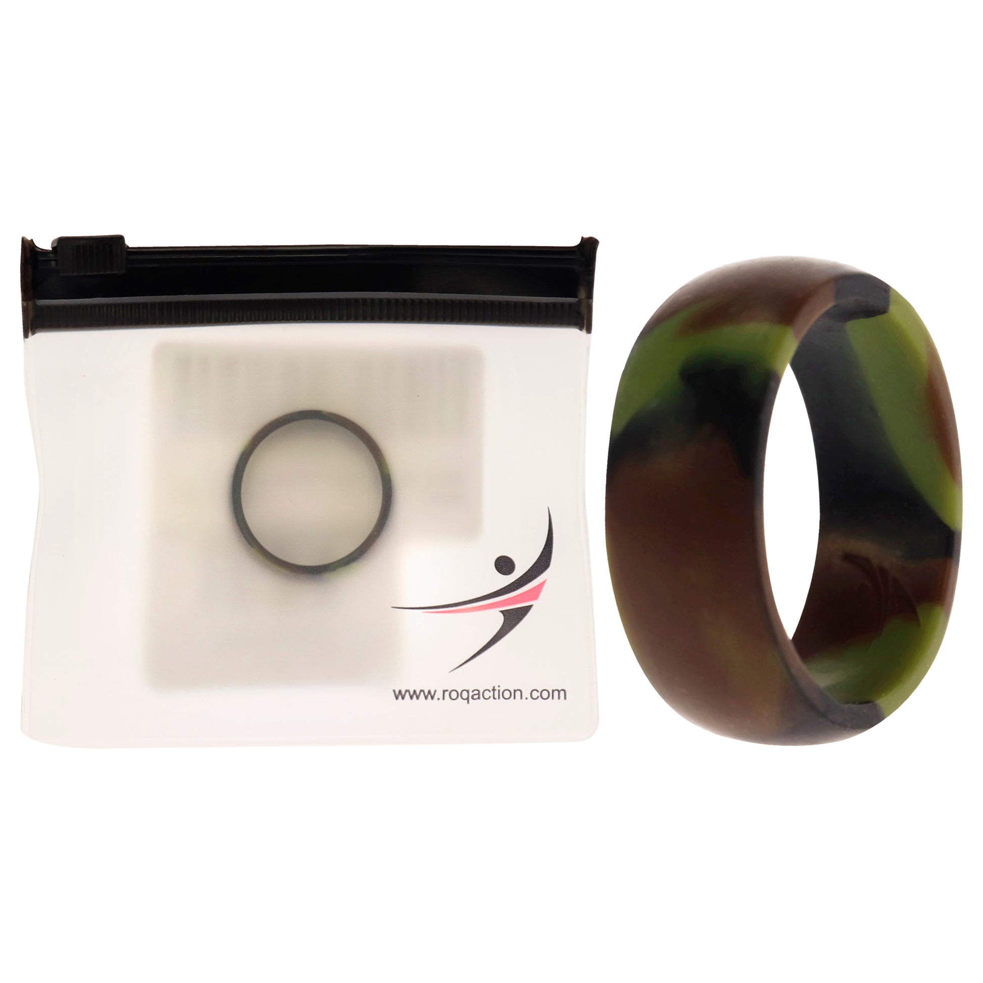 ROQ Silicone Wedding Ring - Camo