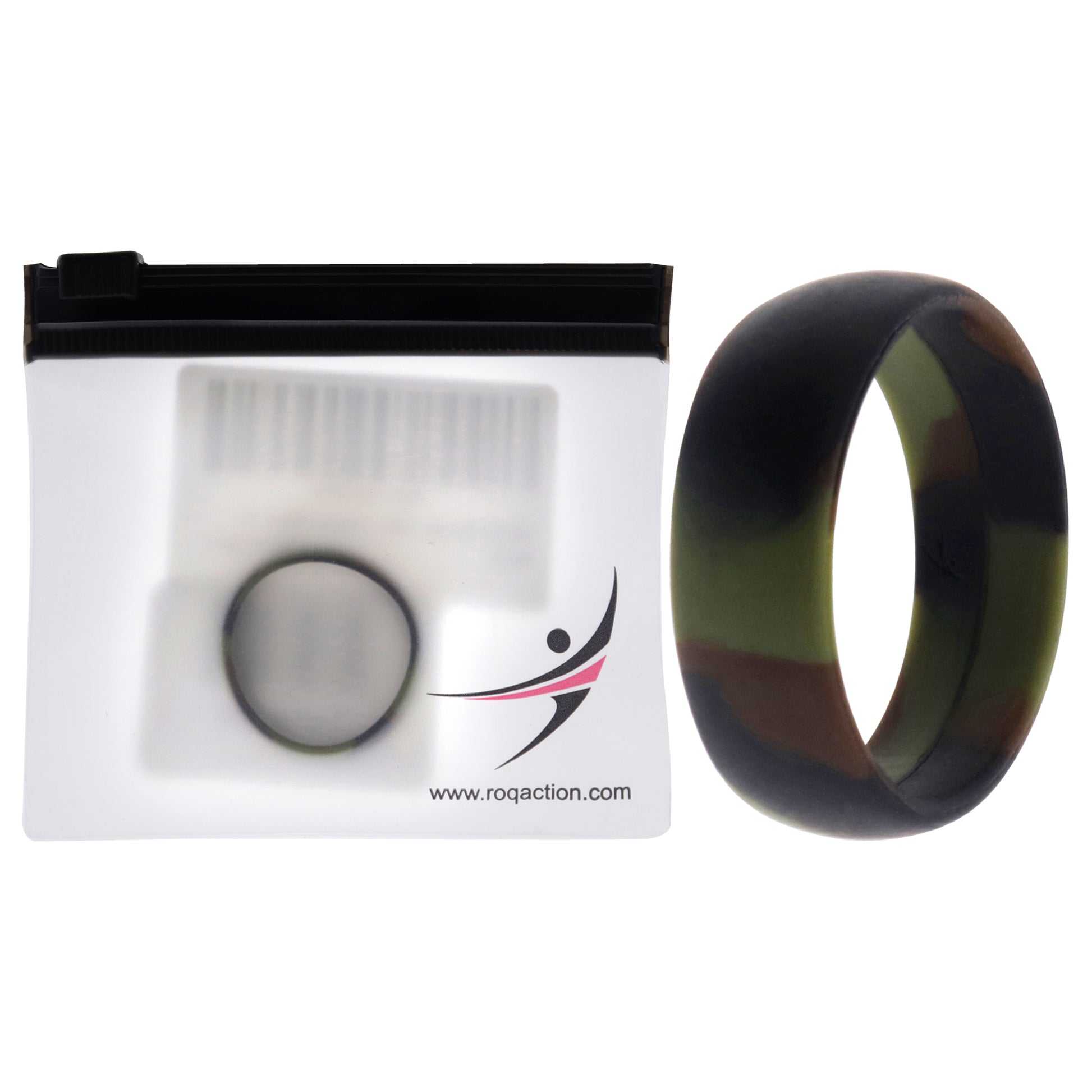 ROQ Silicone Wedding Ring - Camo