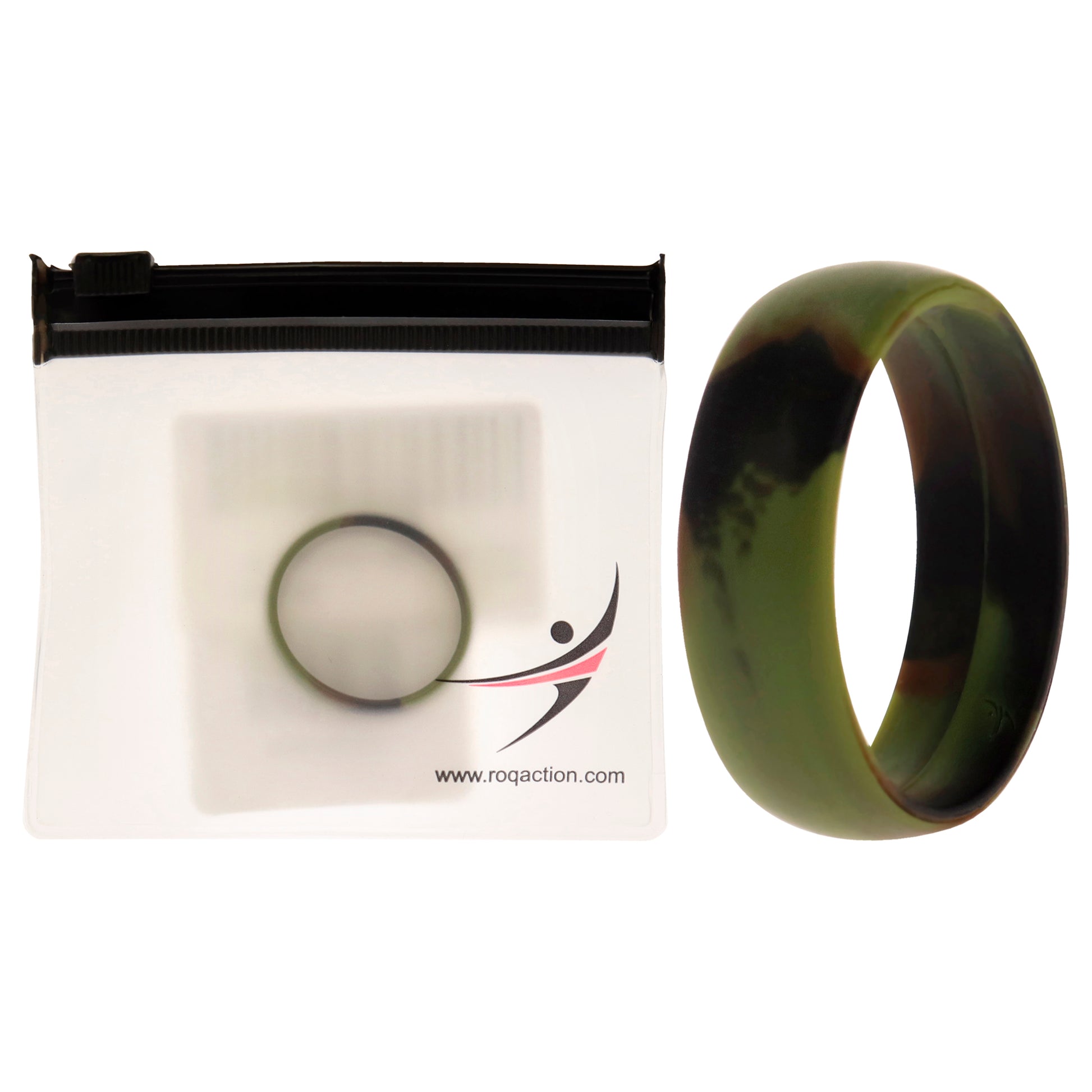 ROQ Silicone Wedding Ring - Camo