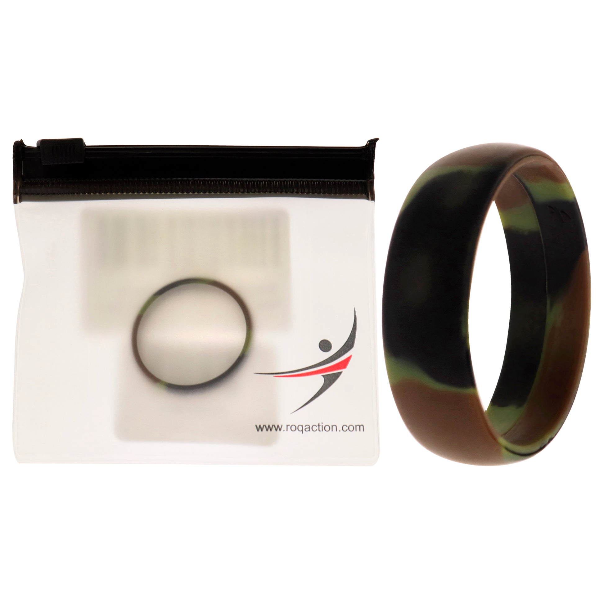 ROQ Silicone Wedding Ring - Camo