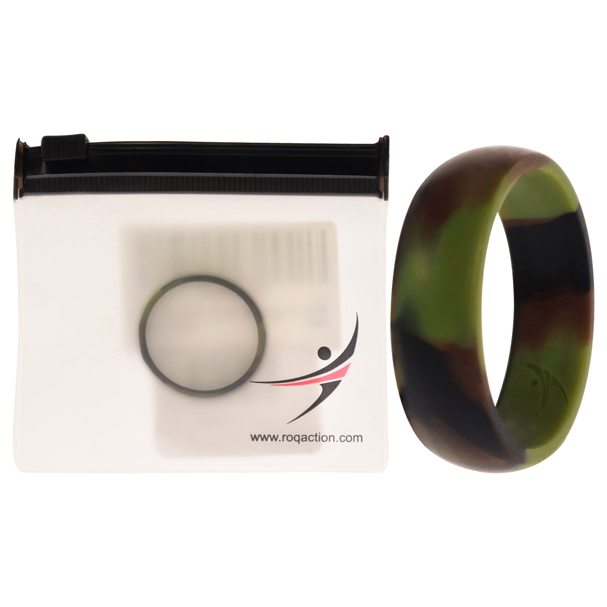 ROQ Silicone Wedding Ring - Camo