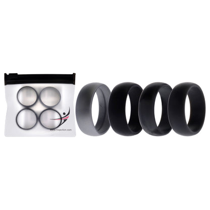 ROQ Silicone Wedding Ring - Black-Camo