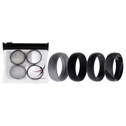 ROQ Silicone Wedding Ring - Black-Camo