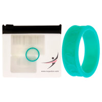 ROQ Silicone Wedding Flower Ring - Turquoise