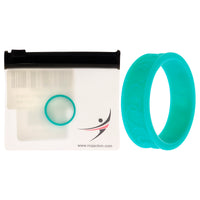 ROQ Silicone Wedding Flower Ring - Turquoise