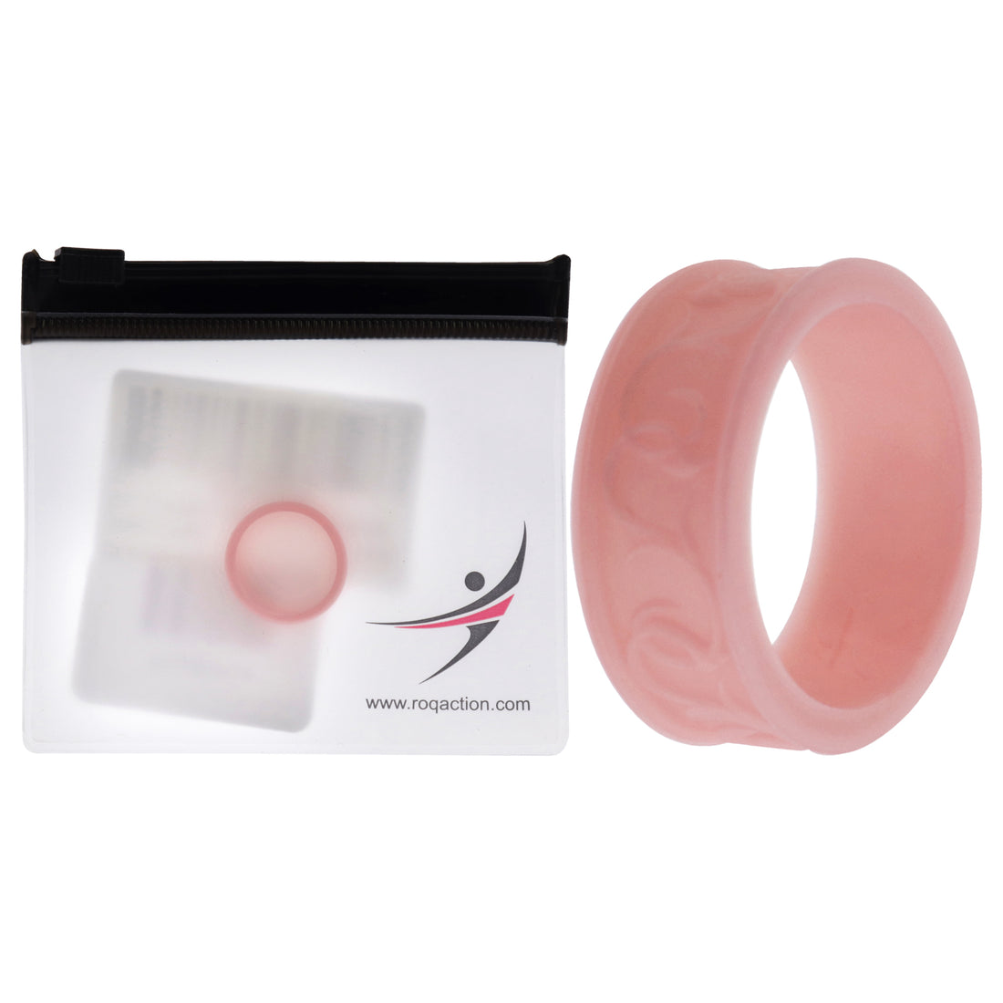 ROQ Silicone Wedding Flower Ring - Rose Gold