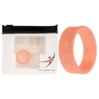 ROQ Silicone Wedding Flower Ring - Rose Gold