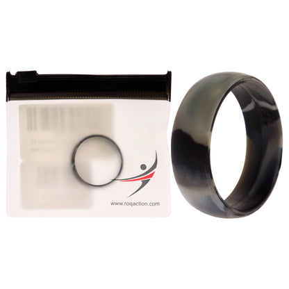 ROQ Silicone Wedding Ring - Black-Camo