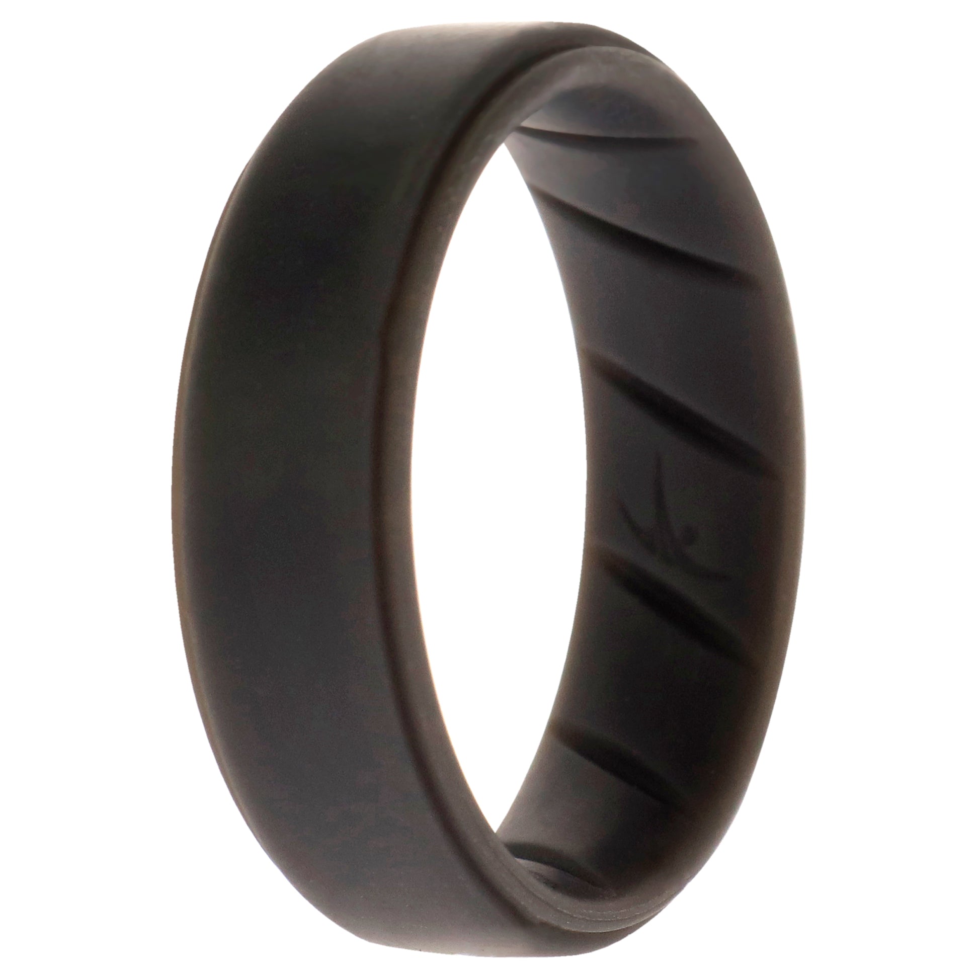 ROQ Silicone Wedding BR Step Ring Set - Basic-Grey