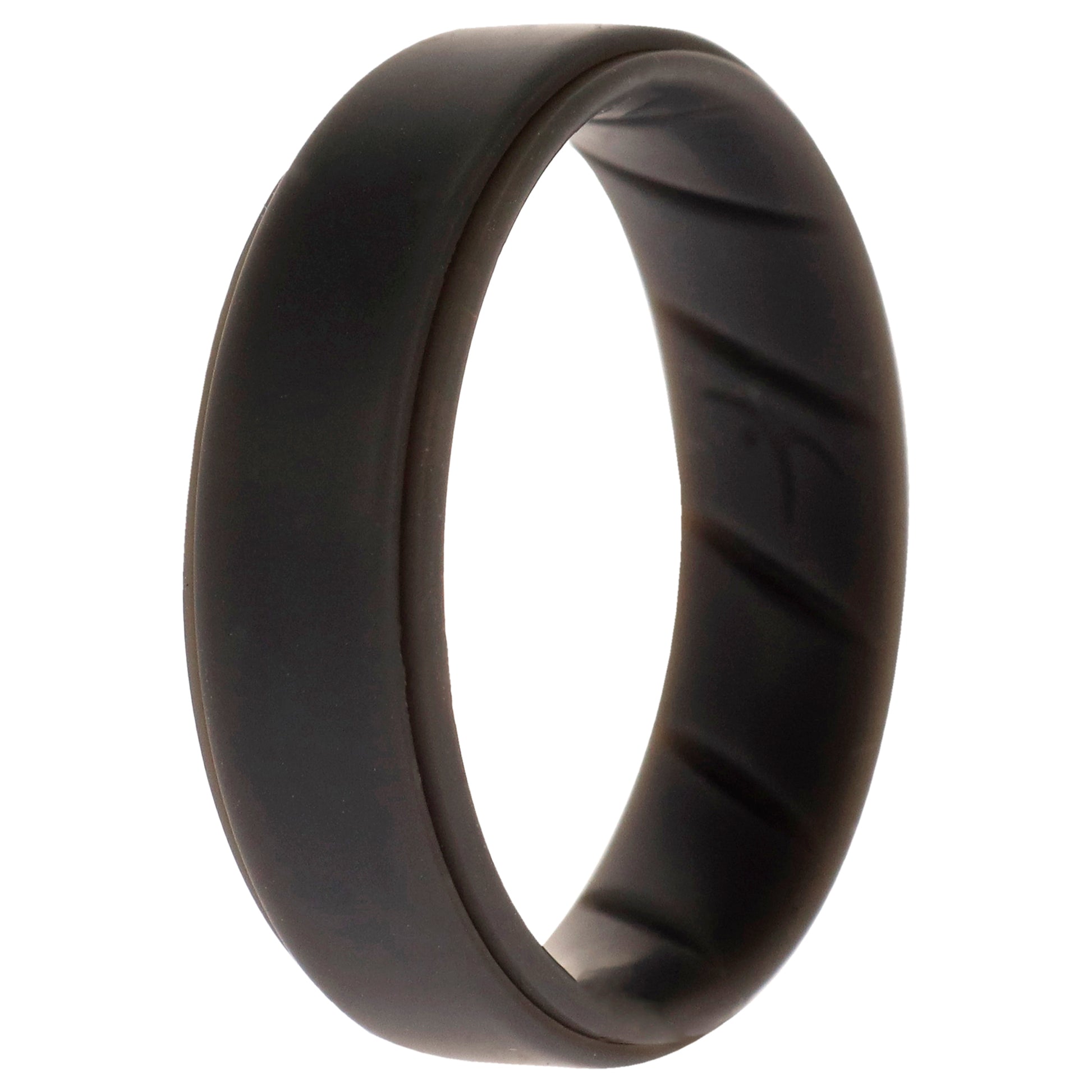 ROQ Silicone Wedding BR Step Ring Set - Basic-Grey