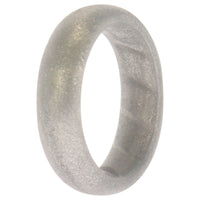 ROQ Silicone Wedding BR Solid Ring - Basic-Silver