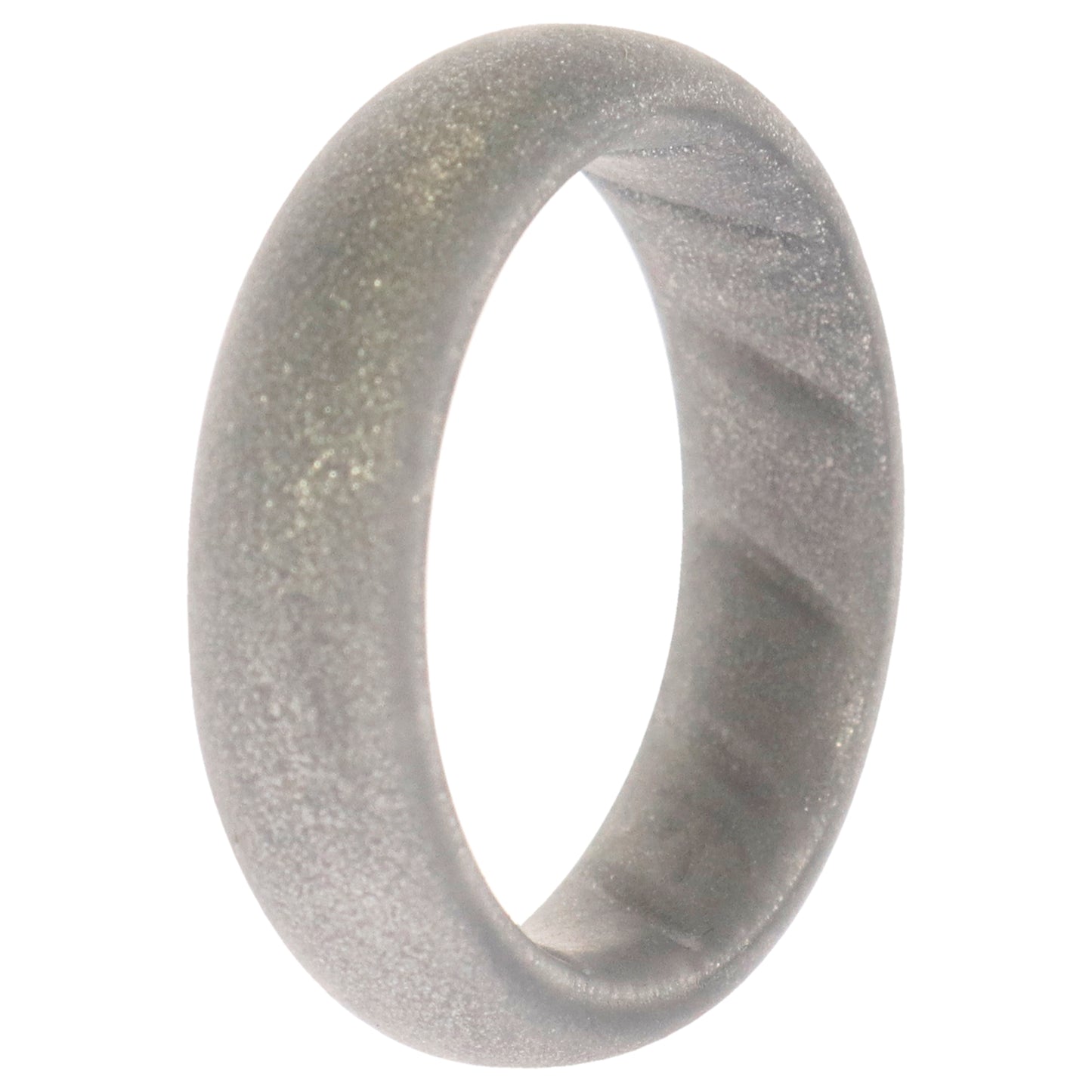 ROQ Silicone Wedding BR Solid Ring - Basic-Silver